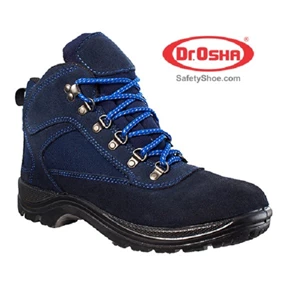 dr.osha safety shoes sepatu - 2238 - r - president ankle boot suede