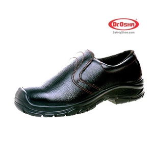 dr.osha safety shoes sepatu - 3138 - pu - berkeley slip on-1