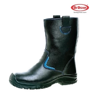 dr.osha safety shoes sepatu - 3388 - pu - wellington boot-1