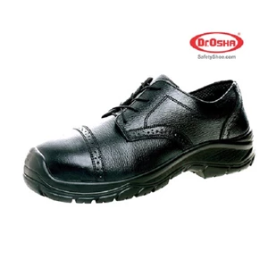 dr.osha safety shoes sepatu - 3137 - pu - professional lace up-1