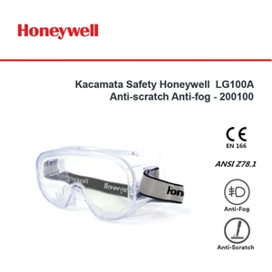 kacamata safety honeywell lg100a anti scratch dan anti fog