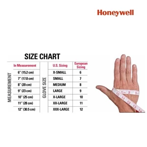 sarung tangan sepeda motor safety honeywell perfect fit glove - 223222-1