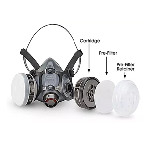 honeywell respirator cartridge organic vapor n75001l-1