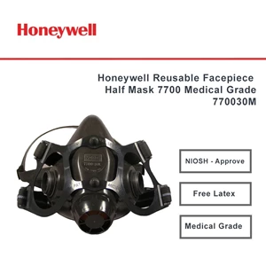 honeywell reusable facepiece half mask 7700 medical grade masker