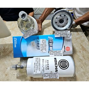 weichai 1000424916a 1000588583 fuel filter complete bowl 612600081335-1