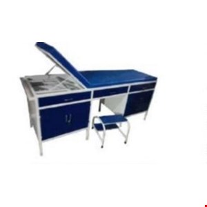 meja periksa pasien atau bed periksa pasien besi advance plus