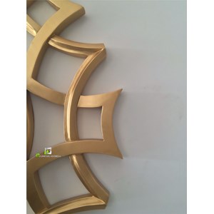 cermin motif glossy sun gold kerajinan kayu-3
