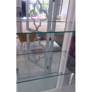 lemari kaca white spade kerajinan kayu-4