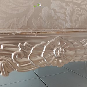sofa linen motif ukir bunga kerajinan kayu-4