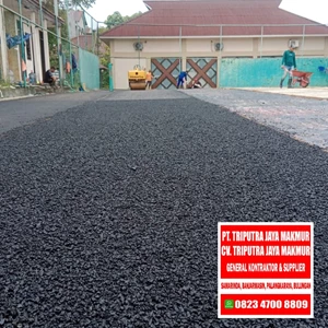kontraktor asphalt hotmix area parkir perkantoran murah berkualitas