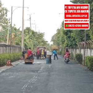 kontraktor jalan asphalt hotmix untuk jalan perumahan berkualitas