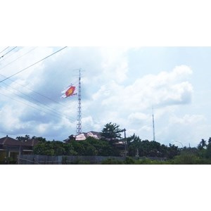 tower bendera partai 30, 25, 45