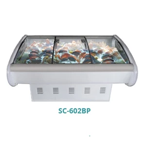 kabinet pemajang ikan/seafood type: sc-602bp gea