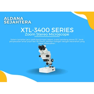 xtl-3400 series zoom stereo microscope