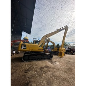 rental excavator long arm komatsu pc 200-8 lc tahun 2018-3