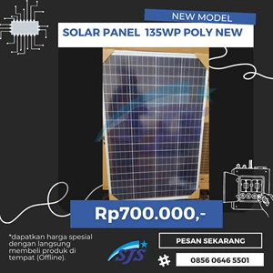 solar panel 135wp poly new model