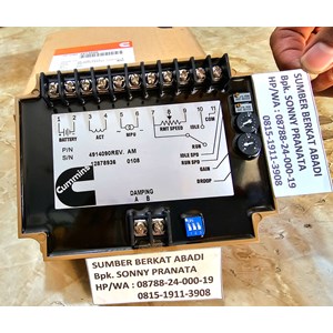 cummins 4914090 speed controller 491 4090 generator efc 491-4090-3