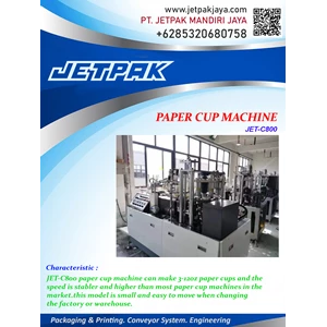 paper cup machine jet-c800