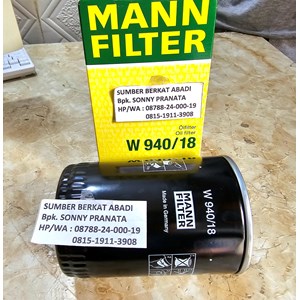 mann filter w 940/18 w940/18 w940-18 w 940-18 w94018 oil filter - asli-2