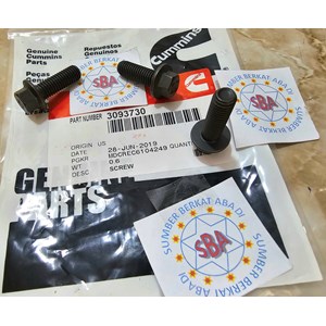 cummins 3093730 hexagon flange head cap screw-3