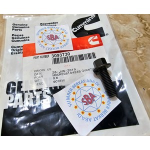 cummins 3093730 hexagon flange head cap screw-4