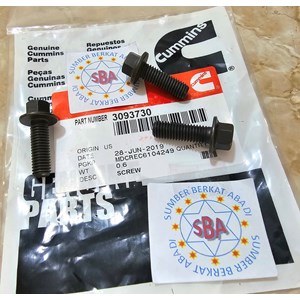 cummins 3093730 hexagon flange head cap screw-2