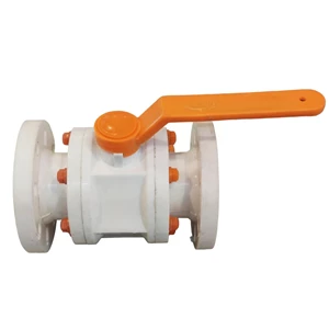 ball valve polypropylene 3 inci flange ansi b.16.5 class #150 - 80 mm-3