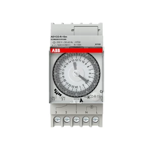abb ad1co-r-15m analog time switch din rail 24 hours 2csm208151r1000