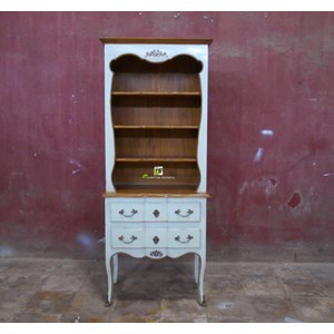 lemari combine cabinet antique kerajinan kayu-1