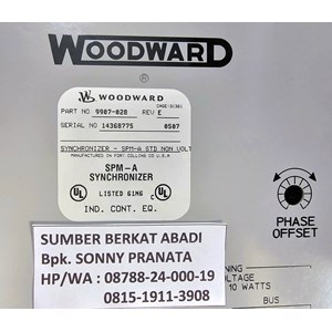 woodward 9907-028 spm-a 9907 028 synchronizer 9907028 - genuine