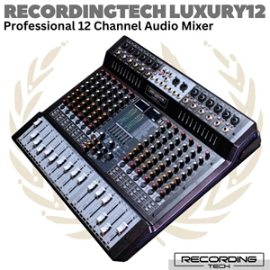 recording tech luxury 12 | luxury12 professional channel audio mixer