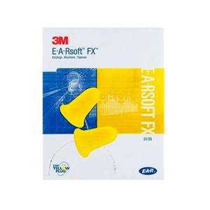 3m e-a-rsoft fx uncord earplugs hearing conservation 312-1261 200 paid-2