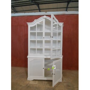 lemari dima square glass kerajinan kayu-1