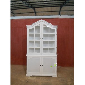 lemari dima square glass kerajinan kayu-2