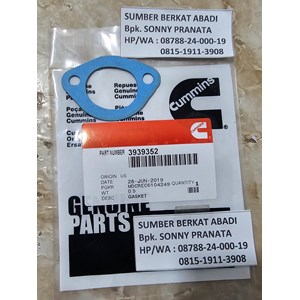 cummins 3939352 oil suction connection gasket 3914302 3906202-3