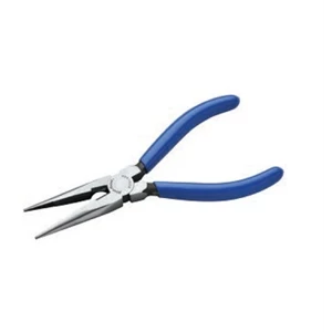 6needle nose pliers, dipped grip blue point bdgln6k