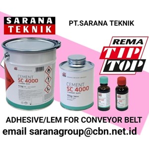 adhesive / lem for conveyor belt cement sc 4000