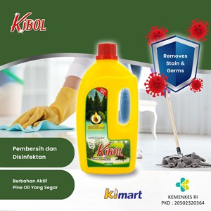 kibol karbol disinfektan pembersih lantai 1 liter