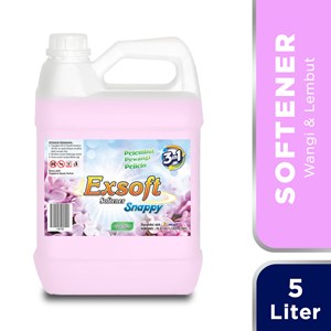 exsoft softener pakaian 5 liter pewangi pelembut softener laundry-1