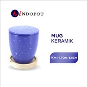 pabrik keramik mug keramik ungu tutup mug promosi-3
