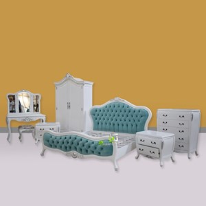 set kamar tidur chloe kerajinan kayu