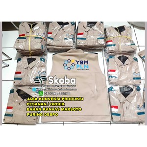 konveksi rompi ybm pln murah bandung