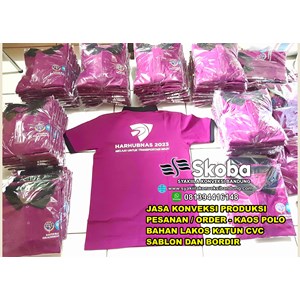 konveksi polo shirt harhubnas di bandung-1