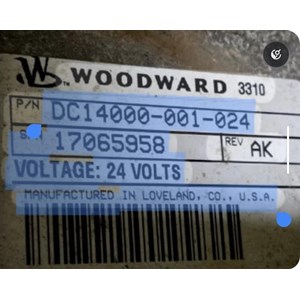 woodward dc14000-001-024 actuator 24v dc14000001024 dc 14000 001 024