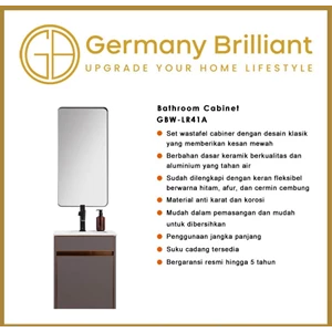 germany brilliant wastafel cabinet gbw-lr41c-2