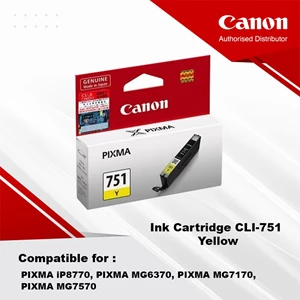 canon ink cartridge cli-751 yellow-1