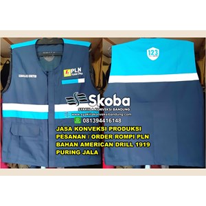 konveksi rompi pln call center 123 bandung-7