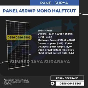 solar cell 450wp mono halftcut solar panel 450wp mono halfcut