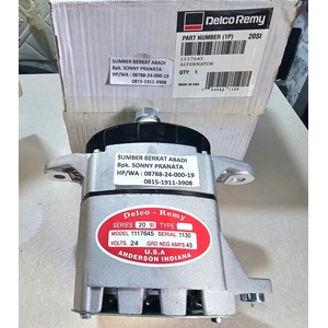 alternator 1117619 1117645 24v 45a oem delco remy 20si - top quality-6
