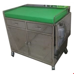 meja resusitasi stainless